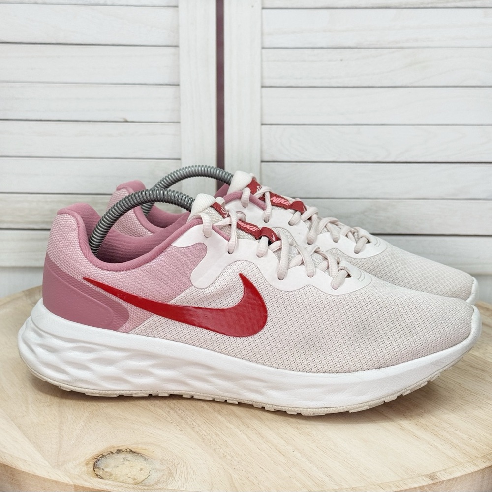 Nike Revolution 6 Next Nature Running Sneakers Light Soft Pink Cinnabar Women 11